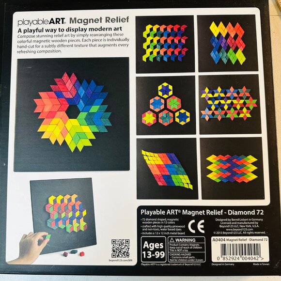 Playable Magnet Art Stress Relief Creative interactive art 3D art inspiration - Picture 9 of 16